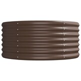 Stevige Plantenbak Staal 296x80x36 cm Bruin - 34% Korting