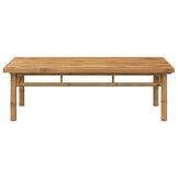 vidaXL Salontafel 110x55x35 cm bamboe