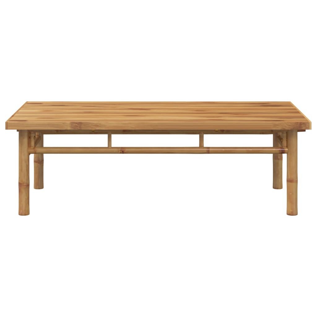 vidaXL Salontafel 110x55x35 cm bamboe