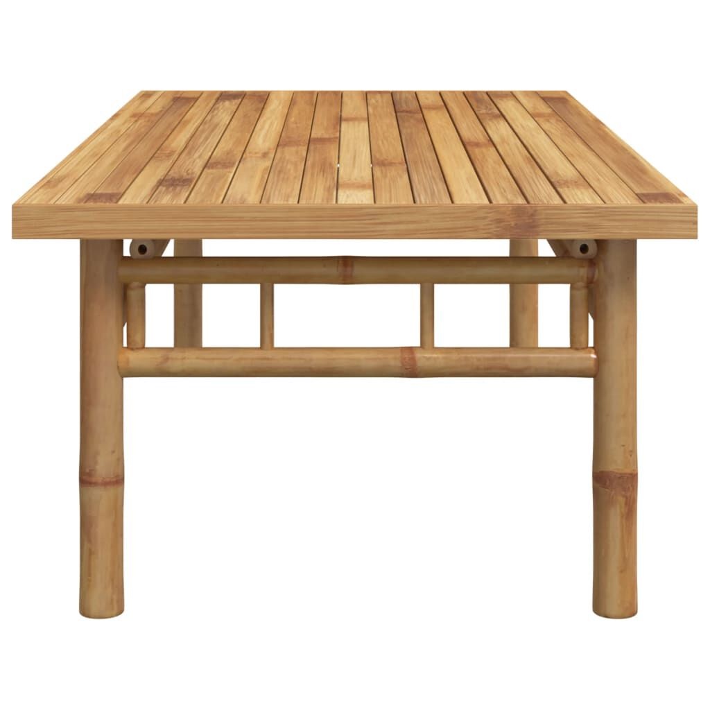 vidaXL Salontafel 110x55x35 cm bamboe