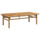vidaXL Salontafel 110x55x35 cm bamboe