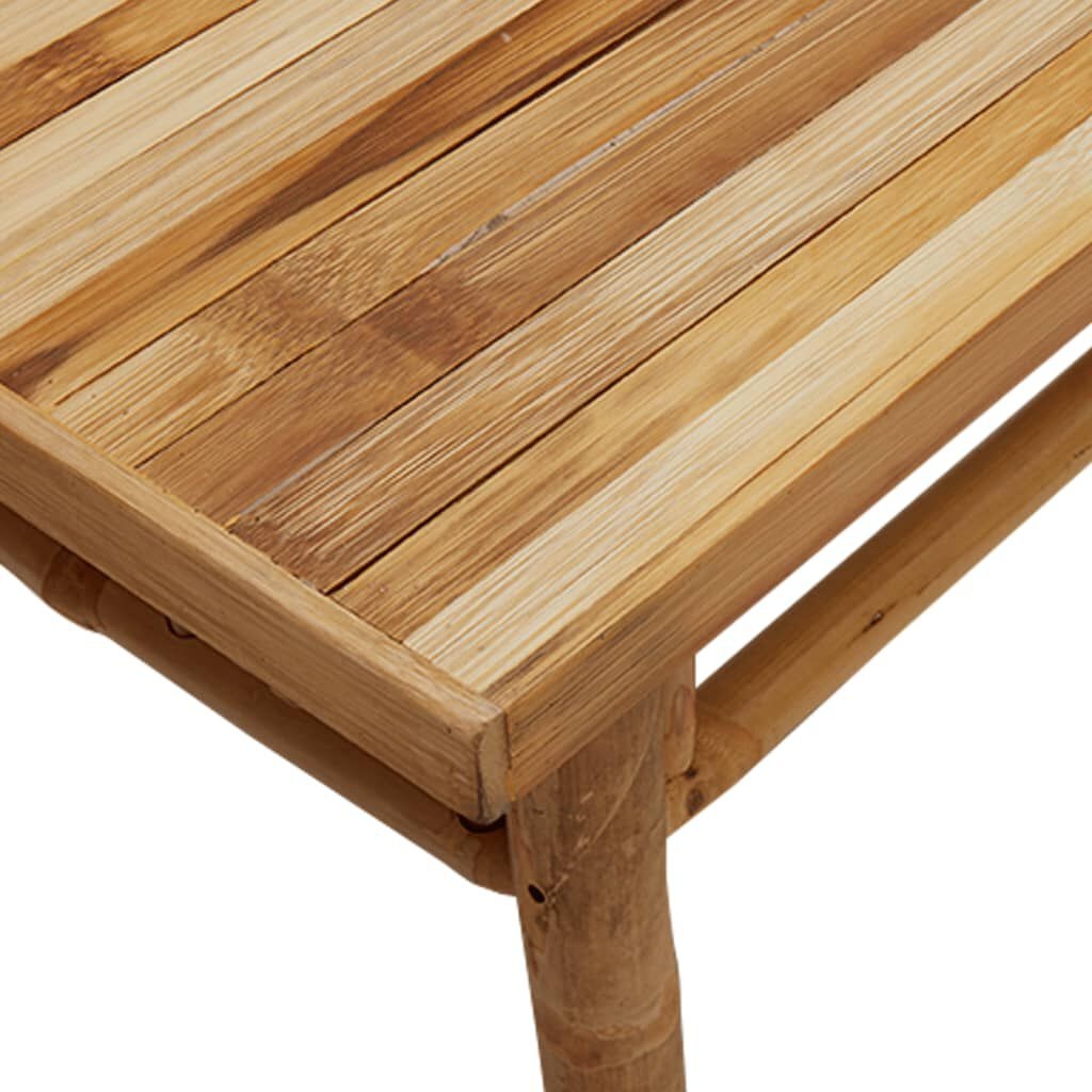 vidaXL Salontafel 110x55x35 cm bamboe