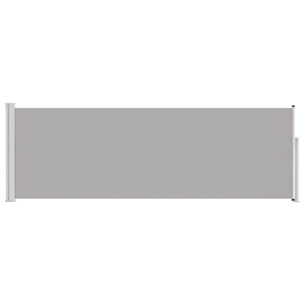 Uittrekbaar Tuinscherm 100x300 cm Grijs - 57% Korting