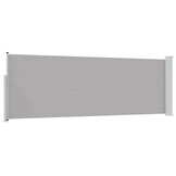 Uittrekbaar Tuinscherm 100x300 cm Grijs - 57% Korting