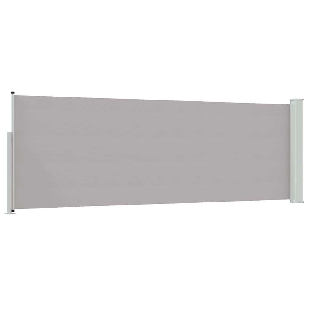 Uittrekbaar Tuinscherm 100x300 cm Grijs - 57% Korting