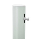 Uittrekbaar Tuinscherm 100x300 cm Grijs - 57% Korting