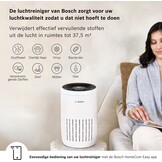 Bosch Air 2000i Luchtreiniger - Wit - Voor ruimtes tot 37 m²