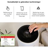 Bosch Air 2000i Luchtreiniger - Wit - Voor ruimtes tot 37 m²