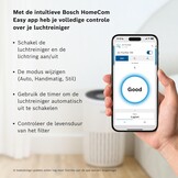 Bosch Air 2000i Luchtreiniger - Wit - Voor ruimtes tot 37 m²