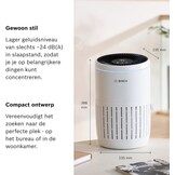 Bosch Air 2000i Luchtreiniger - Wit - Voor ruimtes tot 37 m²