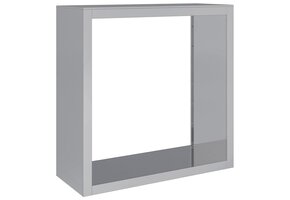 Haardhoutrek 100x40x100cm - Gegalvaniseerd Staal (41% Korting)