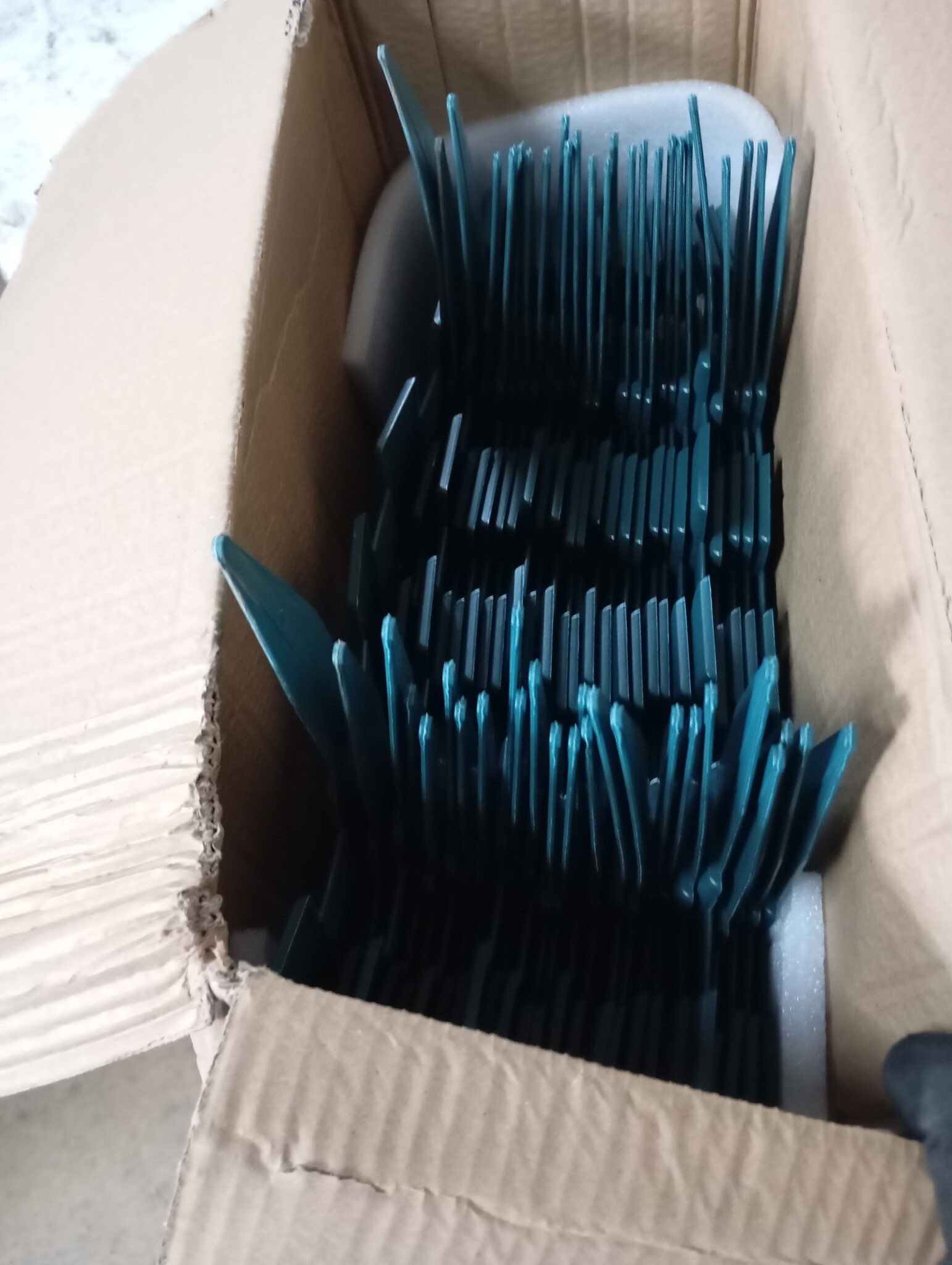 vidaXL Gazonranden 25 st 10 m PP groen