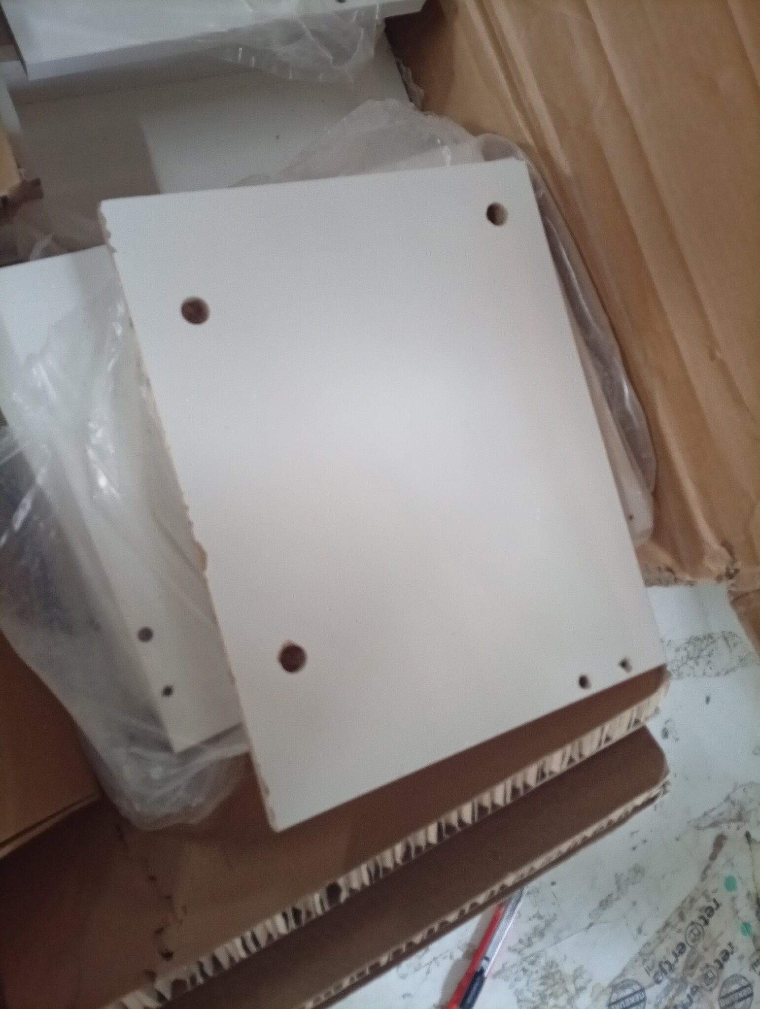 Hoogglans Witte Salontafel 90x90x28 cm (58% Korting)