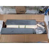 vidaXL Bedframe zonder matras 140x200 cm fluweel donkergrijs