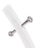 Staande kapstok 3 poten - 180cm - Wit Metaal