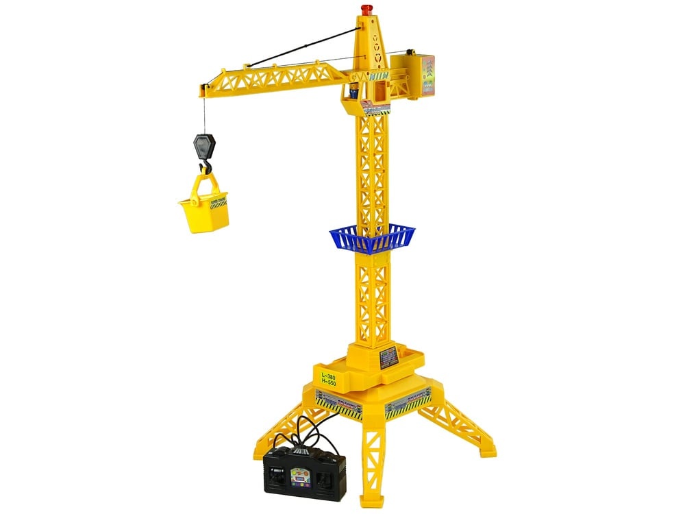 Hijskraan speelgoed - bestuurbare kraan - 60 cm