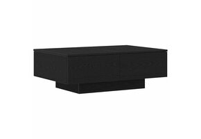 vidaXL Salontafel Zwart Eiken - 41% Korting