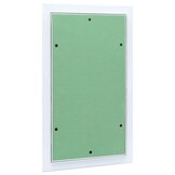 vidaXL Inspectieluik Wit 30 x 45 cm Aluminium en Platenbord