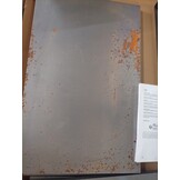vidaXL Tuinplant met Decoratief Paneel Roestig 50 x 140 cm Cortenstaal