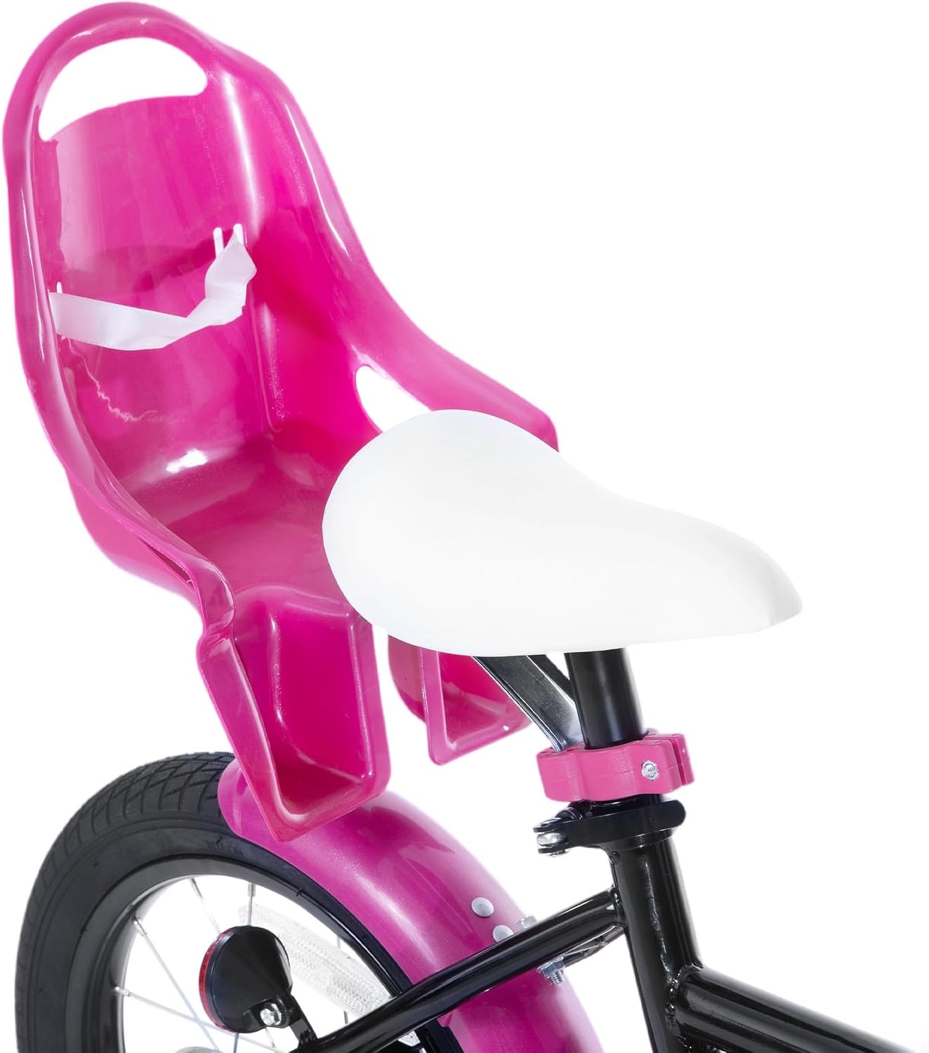 JOYSTAR Zinnia Kinderfiets Meisjes 16 Inch Zwart met Zijwieltjes