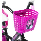 JOYSTAR Zinnia Kinderfiets Meisjes 16 Inch Zwart met Zijwieltjes