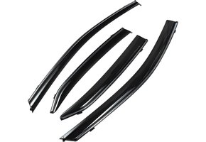 Winddeflectors Toyota Camry 2018 Zwart | 59% Korting