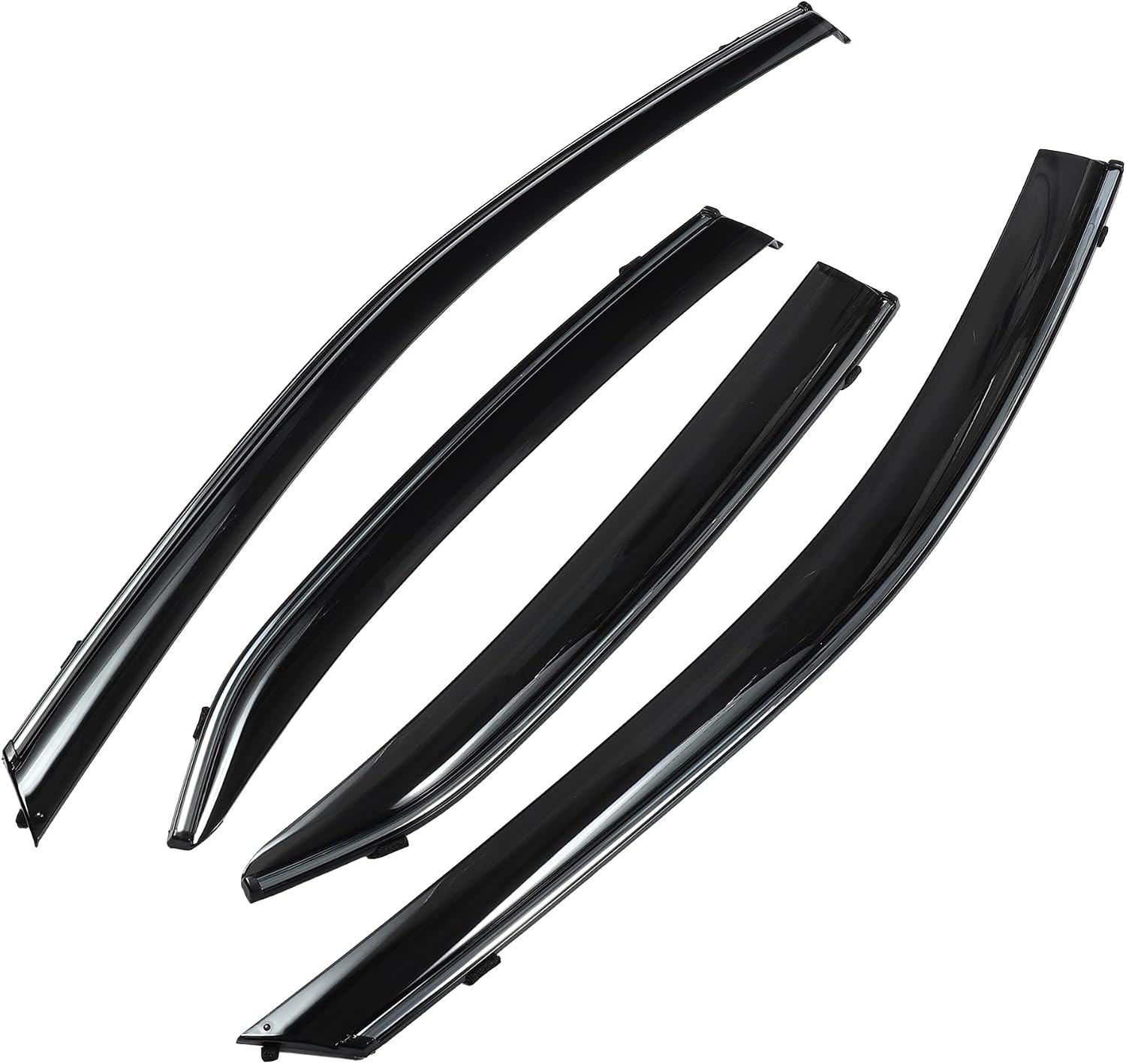 Winddeflectors Toyota Camry 2018 Zwart | 59% Korting