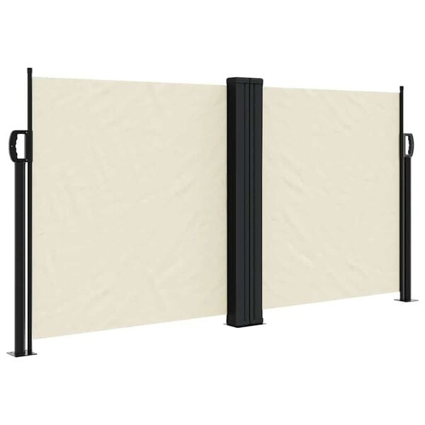 Uittrekbaar Windscherm 120x1200 cm Crème - 61% Korting!