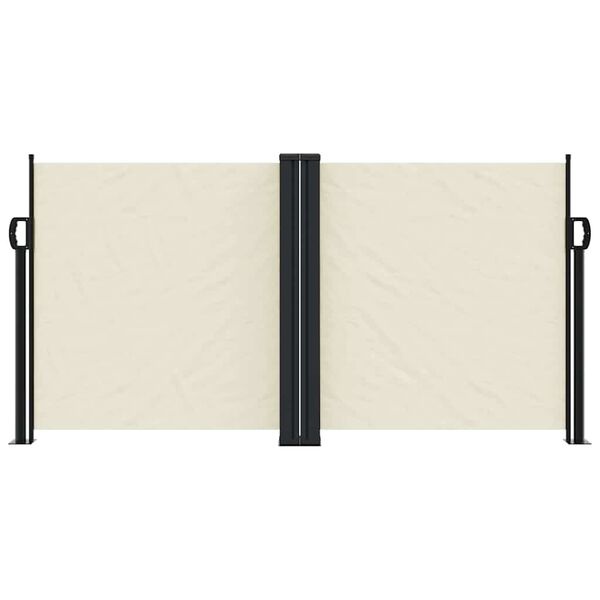 Uittrekbaar Windscherm 120x1200 cm Crème - 61% Korting!