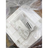 Organizer - 77x35,5x36cm - op wieltjes - multicolor/wit
