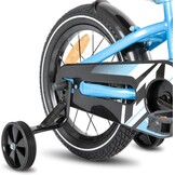 STITCH Totem Kinderfiets 14 inch - Blauw - Inclusief zijwieltjes