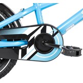 STITCH Totem Kinderfiets 14 inch - Blauw - Inclusief zijwieltjes