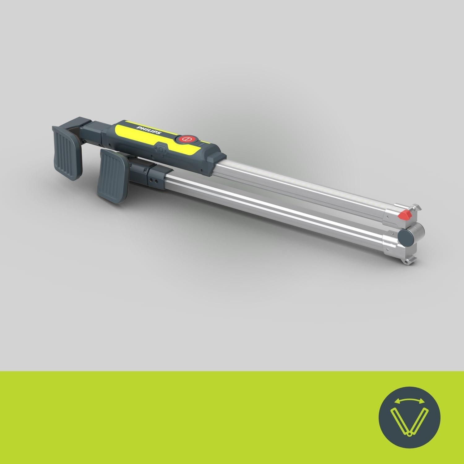 LED motorkaplamp Xperion 6100 voor motorruimte | Hybride (kabel/accu) | 2400 lm | Dimbaar | 360° draaibaar | Uitschuifbaar | Opvouwbaar | 6500K