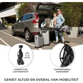Kinderkraft TIK lichtgewicht buggy, wandelwagen, reisbuggy, makkelijk inklapbaar, vanaf 6 maanden, verstelbare rugleuning in ligstand, maximaal gewicht tot 17kg, Grijs