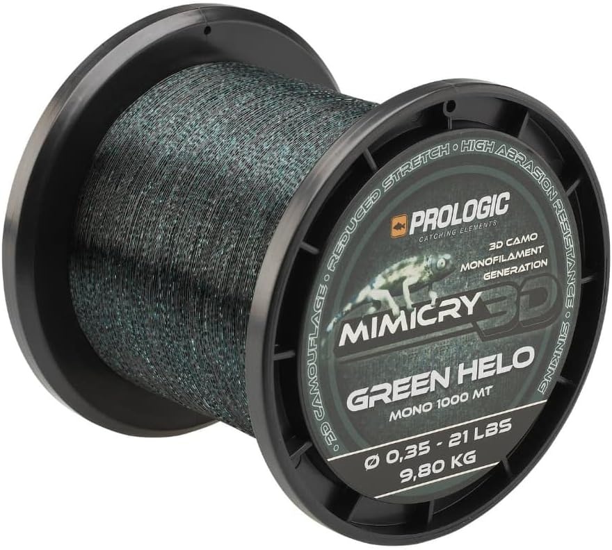 Prologic Mimicry Green Helo 1000m (0.33mm 18lbs 8.30kg)