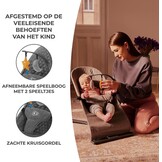 Kinderkraft MIMI Babywipstoel - Verstelbaar - Scandinavisch Design - Grijs