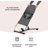 Kinderkraft MIMI Babywipstoel - Verstelbaar - Scandinavisch Design - Grijs