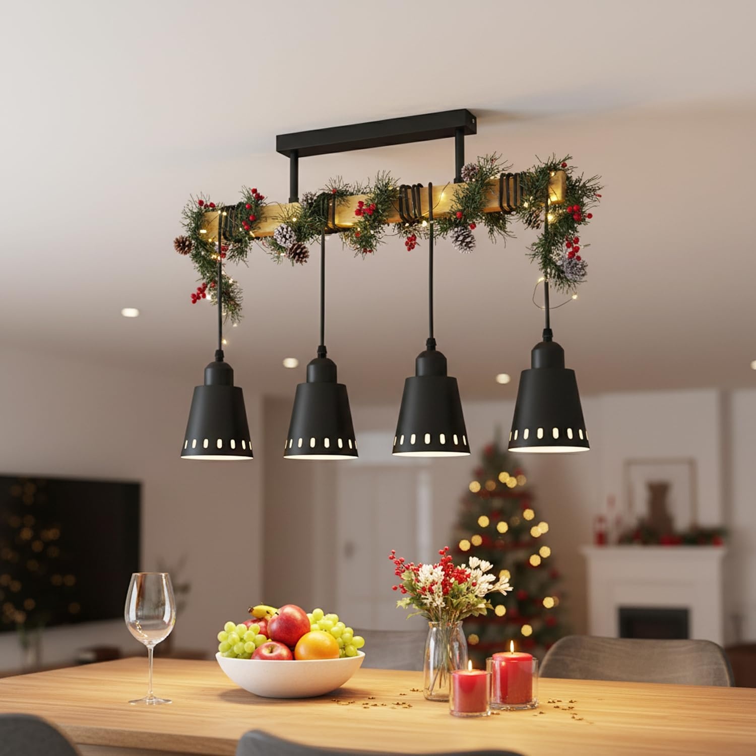 Industriële Hanglamp Zwart Metaal Hout - 59% Korting!