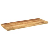 vidaXL Tafelblad rechthoekig 80x40x2,5 cm massief ruw mangohout