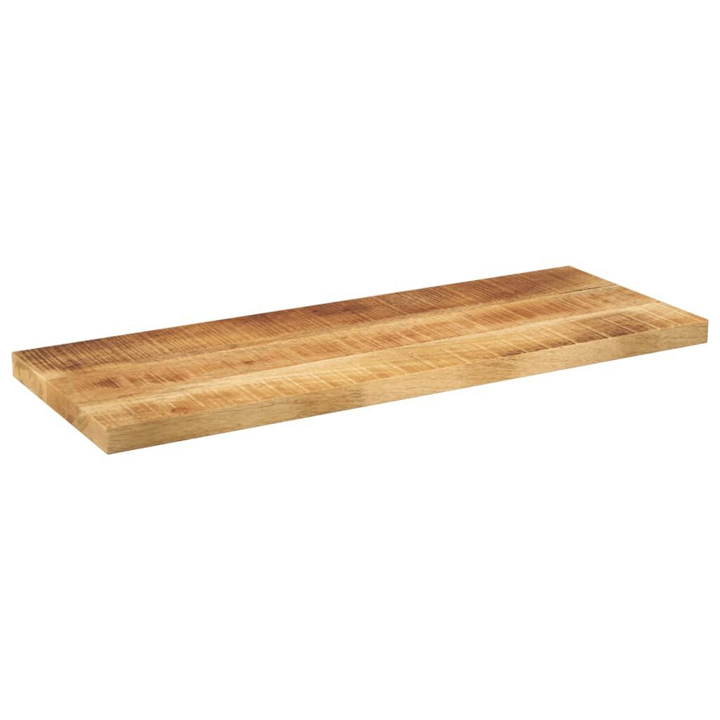 vidaXL Tafelblad rechthoekig 80x40x2,5 cm massief ruw mangohout