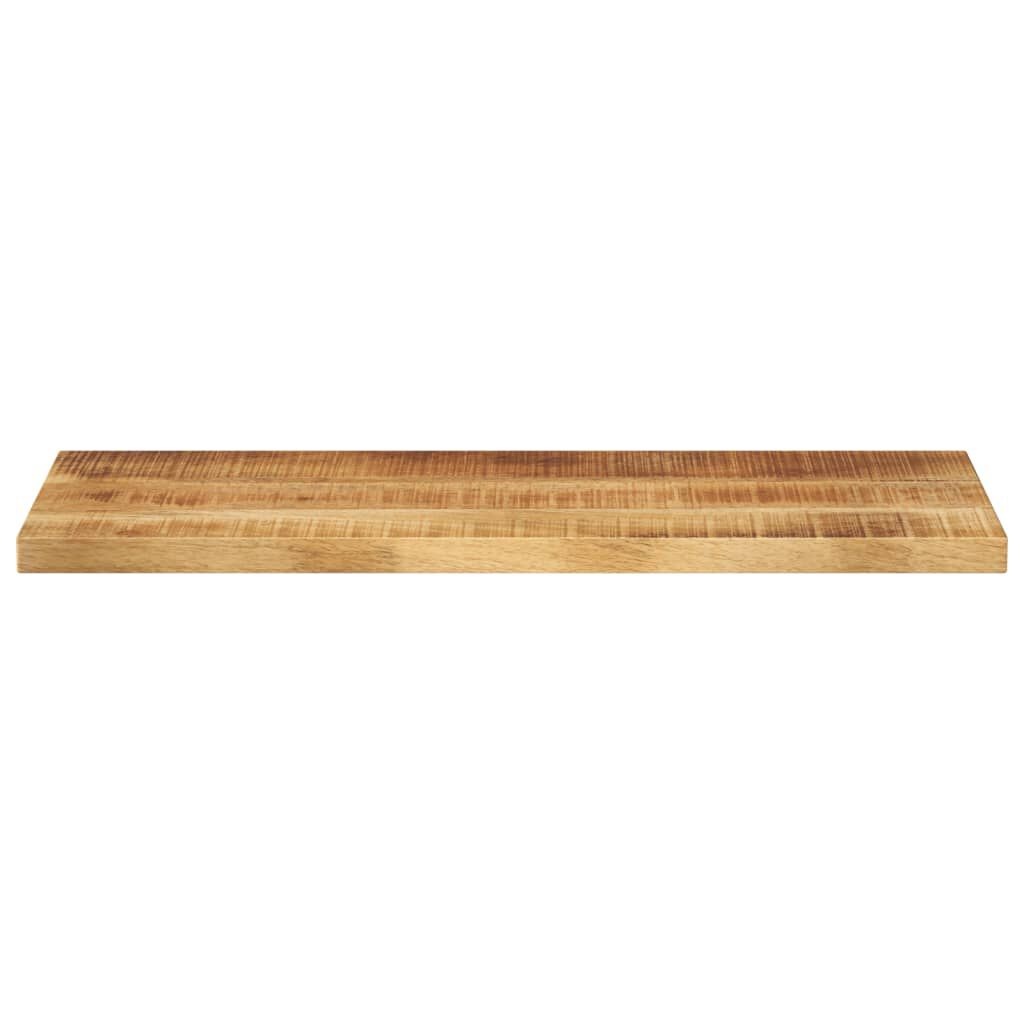 vidaXL Tafelblad rechthoekig 80x40x2,5 cm massief ruw mangohout