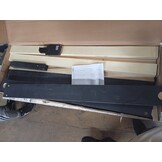 vidaXL Bedframe massief grenenhout zwart 200x200 cm
