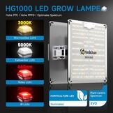 Hon&Guan Kweekset 60x60x160 cm Zwart - Complete Grow Tent met LED Verlichting