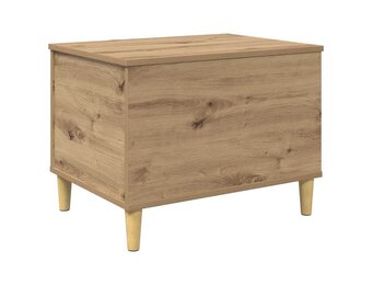vidaXL Nachtkastje artisanaal eikenkleurig 60 x 44.5 x 45 cm
