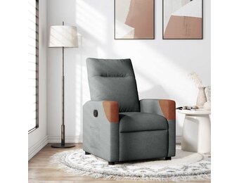 Verstelbare Fauteuil met Voetensteun - Donkergrijs, 41% Korting