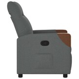 Verstelbare Fauteuil met Voetensteun - Donkergrijs, 41% Korting