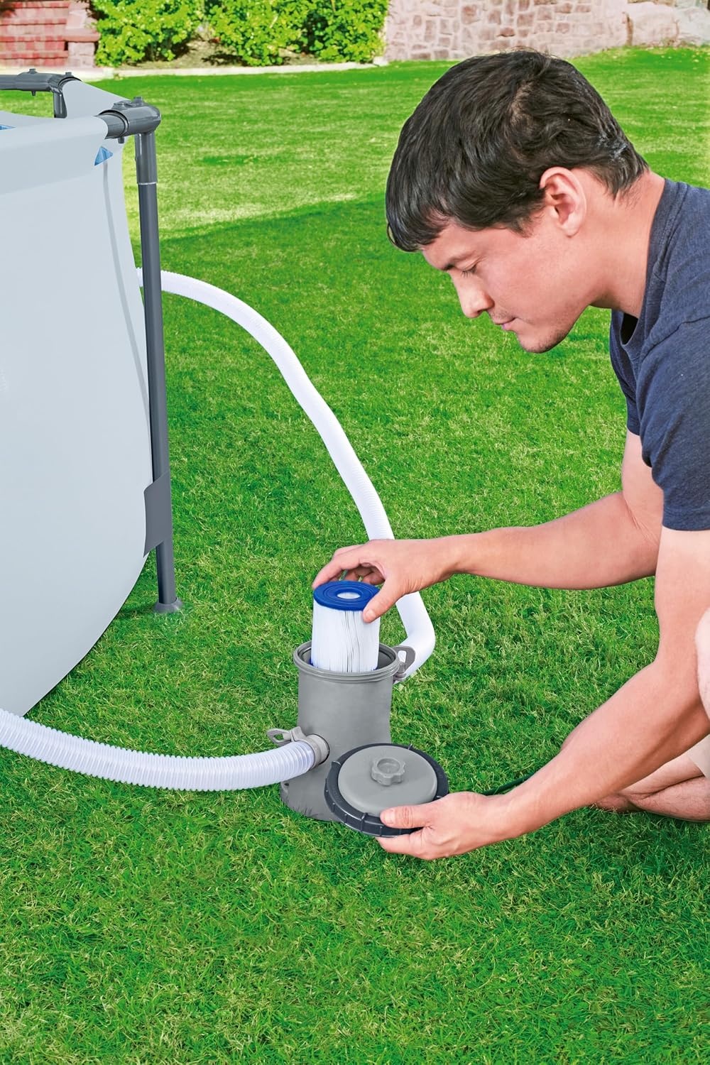 Bestway Filterpomp voor Zwembad - 1249 liter per uur