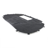 Motorkap Isolatiemat Zwart VW Scirocco (2008-2017) - 60% Korting