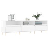 Hoogglans Wit TV-meubel 150 cm - Bewerkt Hout met 71% Korting!