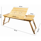 Bamboo XL laptoptafel